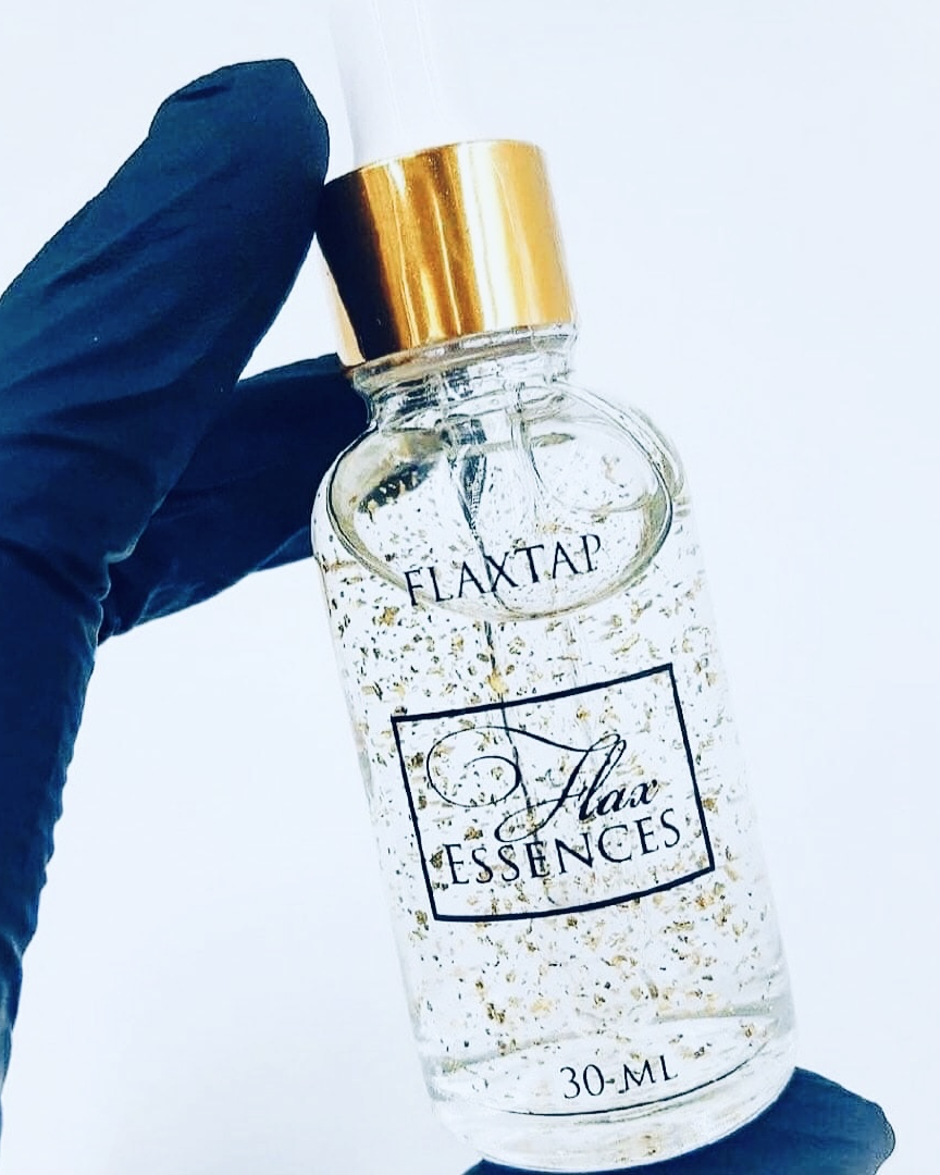 Эссенция на улиточном экстракте с частичками золота FlaxEssences